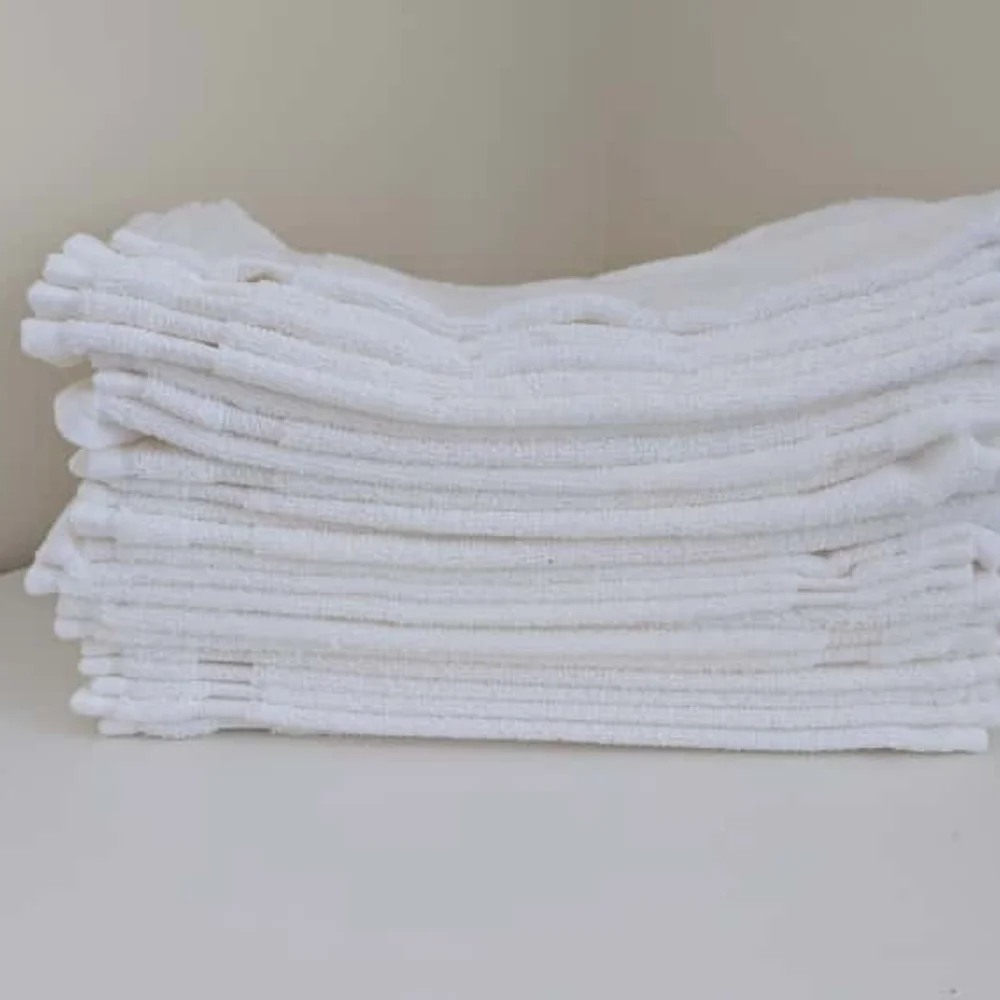 24-Pack Wash Cloths Set, 100% Cotton